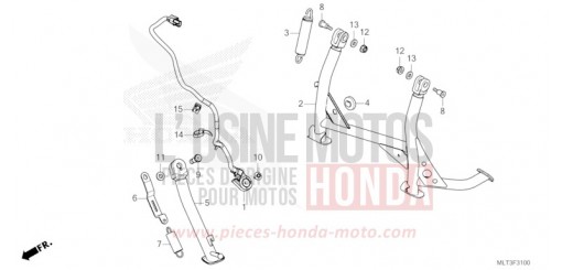 BEQUILLE CB1000GTT de 2026